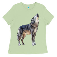 Matcha wolf Ladies Tee - LillyAllenDesigns
