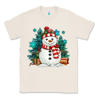 Natural christmas snowman Classic Tee - MaliasSmallBusiness