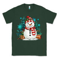 Christmas Snowman Classic Tee | Teevron