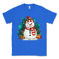 True Royal christmas snowman Classic Tee - MaliasSmallBusiness