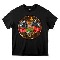 Black race coasters Heavy Core Tee - AdoDesignShop