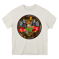 Cream race coasters Heavy Core Tee - AdoDesignShop