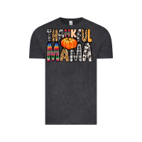 Vintage Black Thankful Mama Vintage Tee - MaliasSmallBusiness