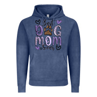 Vintage Denim best dog mom ever Vintage Hoodie - MaliasSmallBusiness