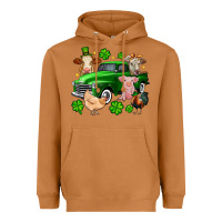 Meerkat St. Patrick's farm animal truck Heavyweight Hoodie - OliviaCreatesArt