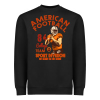 Black American Football Heavyweight Sweatshirt - Bettercallsaul