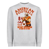 Heather Grey American Football Heavyweight Sweatshirt - Bettercallsaul
