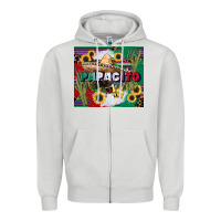 Dove Grey papacito cinco de mayo Zipper Hoodie - CowGirlArtShop