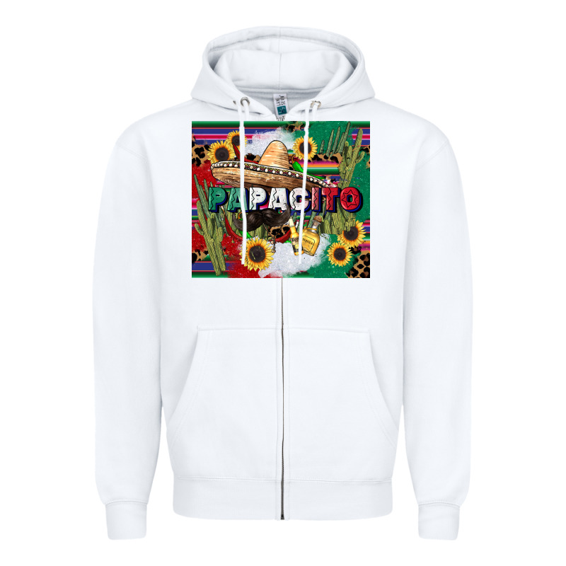 Papacito Cinco De Mayo Zipper Hoodie by CowGirlArtShop | Teevron