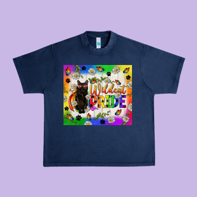 Western Lgbtq+ With Sunflowers Urban Heavy Tee Designed By Bundleandbundleshop