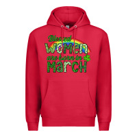Cardinal Blessed women are born in March Premium Hoodie - CowGirlArtShop