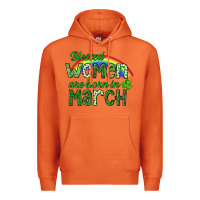 Carrot Blessed women are born in March Premium Hoodie - CowGirlArtShop