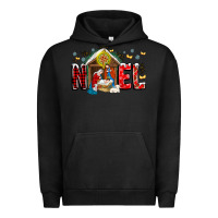 Pigment Black Noel Urban Hoodie - CowhideDigitalArt
