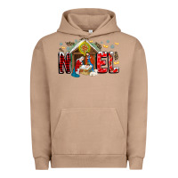 Pigment Burro Noel Urban Hoodie - CowhideDigitalArt