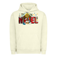 Pigment Pistachio Noel Urban Hoodie - CowhideDigitalArt
