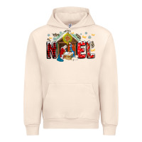 Sandshell Noel Urban Hoodie - CowhideDigitalArt
