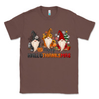 Chestnut Happy Hallothanksmas Classic Tee - MaliasSmallBusiness