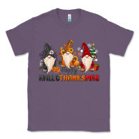 Lavender Happy Hallothanksmas Classic Tee - MaliasSmallBusiness