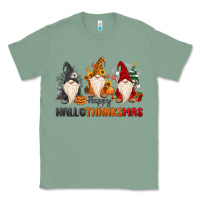 Sage Happy Hallothanksmas Classic Tee - MaliasSmallBusiness