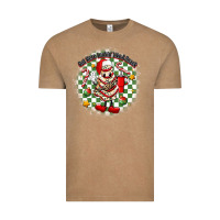 Vintage Coffee boojee christmas cake with belt bag Vintage Tee - MaliasSmallBusiness