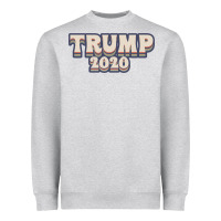 Heather Grey Trump 2020 Heavyweight Sweatshirt - Bettercallsaul
