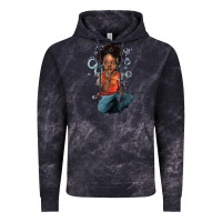Cloud Black afro black boy Vintage Hoodie - NancyCooperArtShop