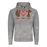 Cloud Rock Peace Love Jesus Vintage Hoodie - Jasminsmagicworld