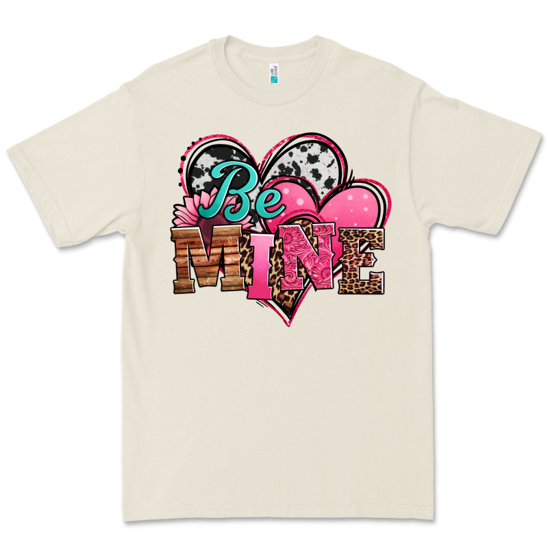 Valentines Day Western Hearts Be Mine Premium Tee by Jasminsmagicworld | Teevron