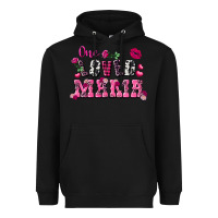 Black One loved mama Valentine's Day Heavyweight Hoodie - FaDigitalArtStudio