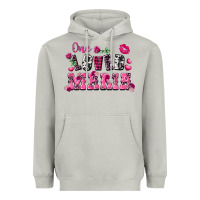 Moon Dust One loved mama Valentine's Day Heavyweight Hoodie - FaDigitalArtStudio