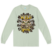 Matcha wild spirit owl Long Sleeve Tee - BarkalooDesign