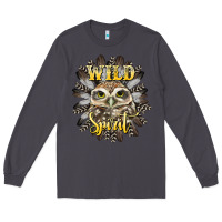 Smoke wild spirit owl Long Sleeve Tee - BarkalooDesign