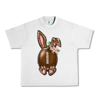 Lunar Rock American Football Easter Bunny Urban Heavy Tee - BundleAndBundleShop