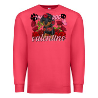 Cardinal My dog is my Valentine's Day Premium Sweatshirt - FaDigitalArtStudio