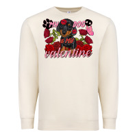 Sandshell My dog is my Valentine's Day Premium Sweatshirt - FaDigitalArtStudio
