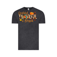 Vintage Black grateful thankful and blessed Vintage Tee - MaliasSmallBusiness