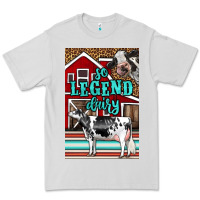 Dove Grey Western So Legend Dairy Holstein Cow Premium Tee - LillyAllenDesigns