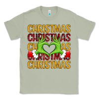 Matcha christmas grinch heart hands Classic Tee - MaliasSmallBusiness
