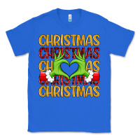 True Royal christmas grinch heart hands Classic Tee - MaliasSmallBusiness