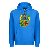 True Royal St. Patrick's Donkey with balloon Premium Hoodie - HowdyJamesFarm