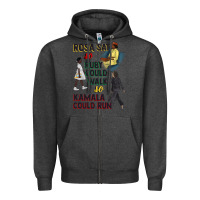 Charcoal Heather rosa sat so ruby could walk so kamala could run juneteenth Zipper Hoodie - CowGirlArtShop