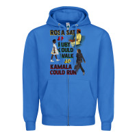 True Royal rosa sat so ruby could walk so kamala could run juneteenth Zipper Hoodie - CowGirlArtShop
