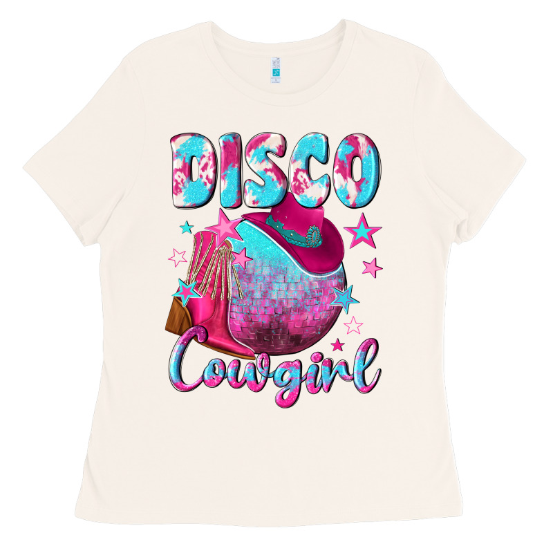 Disco Cowgirl Ladies Tee by NancyCooperArtShop | Teevron