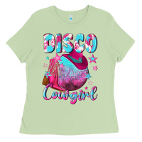 Matcha disco cowgirl Ladies Tee - NancyCooperArtShop
