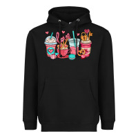Black valentines day coffee cups (1) Heavyweight Hoodie - OliviaCreatesArt