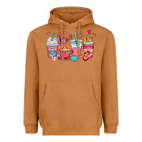 Meerkat valentines day coffee cups (1) Heavyweight Hoodie - OliviaCreatesArt