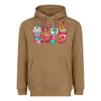 Toasted Coconut valentines day coffee cups (1) Heavyweight Hoodie - OliviaCreatesArt