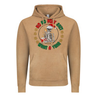 Vintage Camel ho ho holly shit skeleton santa Vintage Hoodie - MaliasSmallBusiness