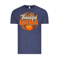 Vintage Denim Thankful Mama Vintage Tee - MaliasSmallBusiness