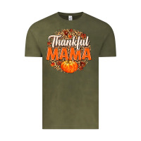 Vintage Olive Thankful Mama Vintage Tee - MaliasSmallBusiness